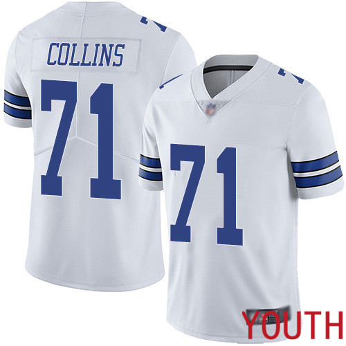 Youth Dallas Cowboys Limited White La el Collins Road #71 Vapor Untouchable NFL Jersey